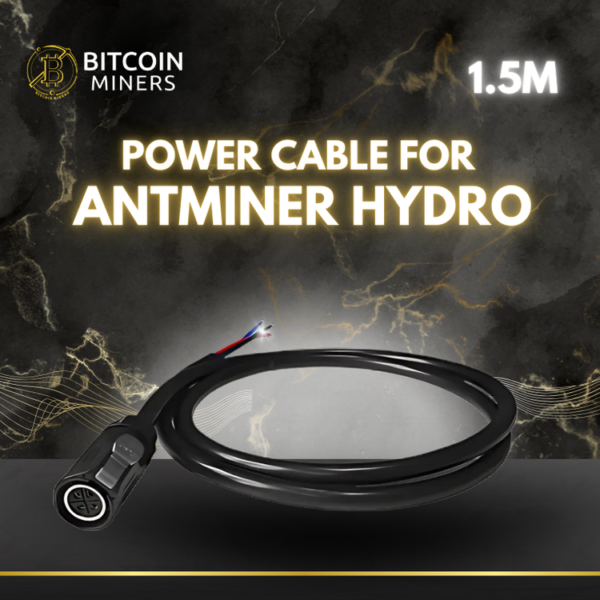 High Quality Power Cable 1.5M for Antminer Hydro-cooling Miner