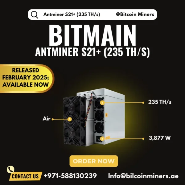Antminer S21+ 235THS