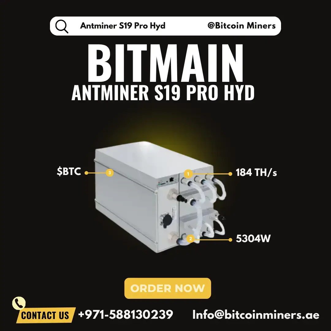 Antminer S19 Pro 184Th