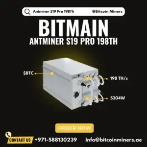 Antminer S19 Pro 198Th