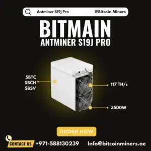 Antminer S19j Pro 117TH