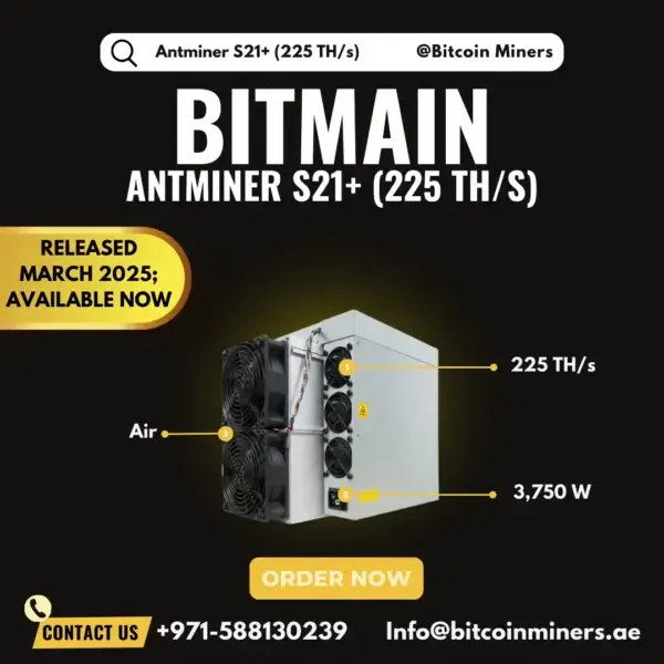 Antminer S21+ 225THS