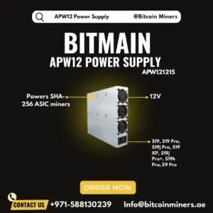 BITMAIN Antminer APW12 Power Supply APW121215(a-f Universal) PSU for Mining PSU