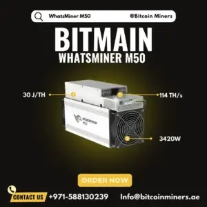 MICROBT WhatsMiner M50 114TH
