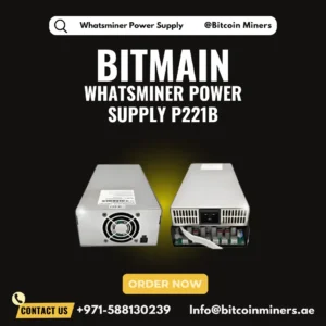 Whatsminer Power Supply P221B for Mining PSU