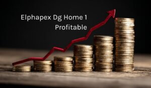 Elphapex Dg Home1 profitability growth illustration with rising coins representing Dogecoin mining profits in 2026
